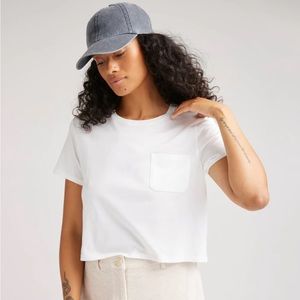 Richer Poorer Women's Pima Boxy Crop Tee